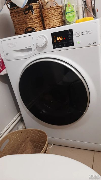 Лот: 17974755. Фото: 1. Стиральная машина hotpoint arisron... Стиральные машины