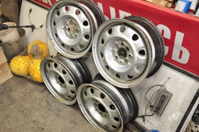 Лот: 3775417. Фото: 1. Диски стальные Toyota R15 4x100. Диски