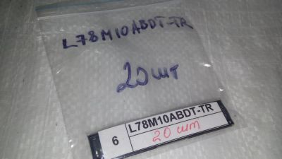 Лот: 9516806. Фото: 1. L78M10ABDT-TR, Прецизионный регулятор... Микросхемы
