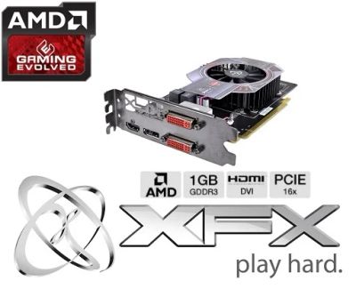 Лот: 7559947. Фото: 1. XFX Radeon HD 6750 DDR3 1Gb 128... Видеокарты
