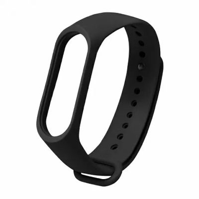 Лот: 16775726. Фото: 1. Ремешок Xiaomi Mi Band 5 (Черный... Смарт-часы, фитнес-браслеты, аксессуары