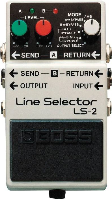 Лот: 3504089. Фото: 1. Boss line selector ls 2. Гитарные эффекты и комбоусилители