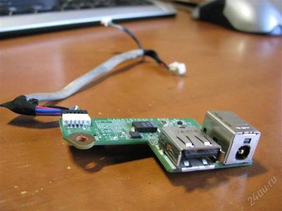 Лот: 2784976. Фото: 1. USB разъем от ноутбука HP Pavilion... Другое (комплектующие)