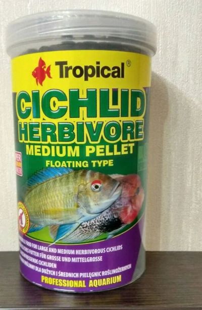 Лот: 10949133. Фото: 1. Корм для рыб Tropical Cichlid... Корма