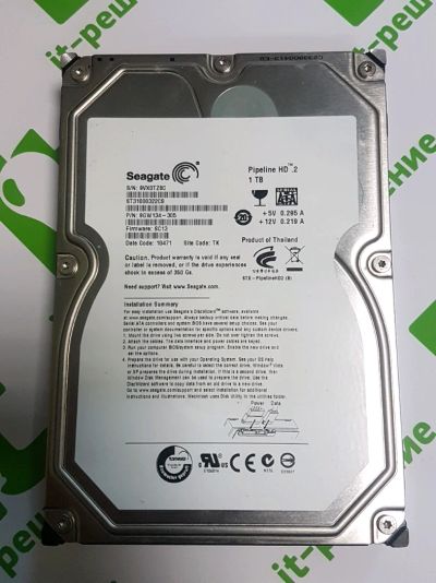Лот: 10406755. Фото: 1. HDD Seagate Pipeline HD 2 3.5... Жёсткие диски (HDD)
