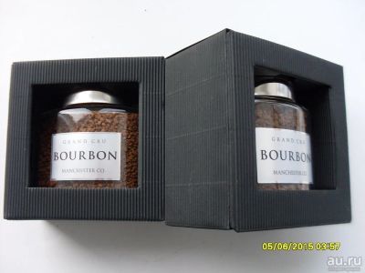 Лот: 8683861. Фото: 1. 2 банки кофе Бурбон Bourbon. Чай, кофе, какао
