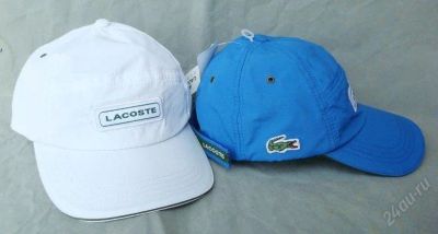 Лот: 778078. Фото: 1. Бейсболка Lacoste(белая). Головные уборы