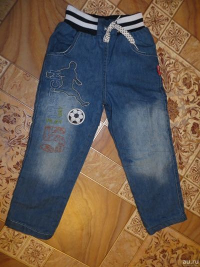 Лот: 13117959. Фото: 1. Джинсы для мальчика р 110. Брюки, шорты, джинсы