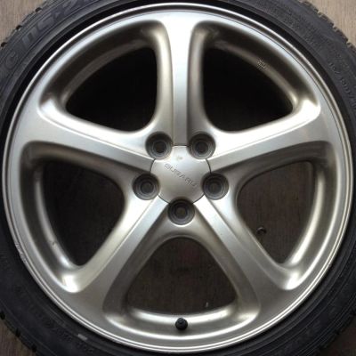 Лот: 5534823. Фото: 1. R17 5/100 Subaru Оригинал!. Диски