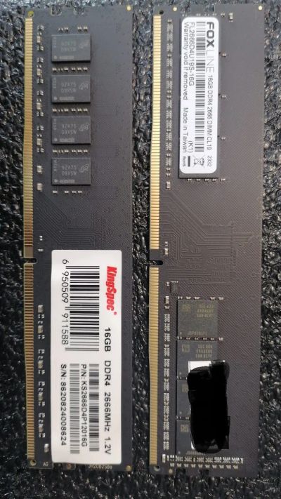 Лот: 25508066. Фото: 1. Оперативная память 16GB DDR4 2666. Оперативная память