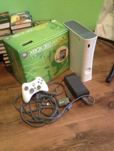 Лот: 7449543. Фото: 1. Microsoft Xbox 360 Arcade Rus... Консоли