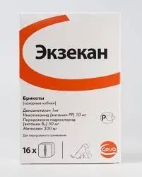 Лот: 21436652. Фото: 1. Экзекан сахарные кубики против... Косметика для животных