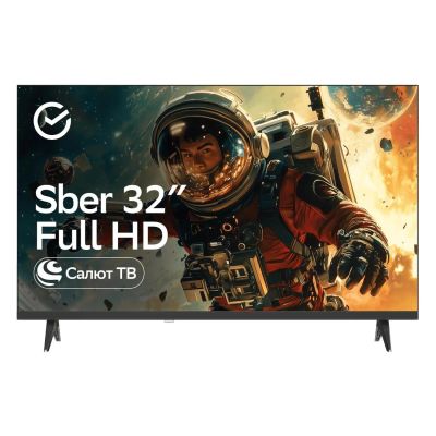 Лот: 25409623. Фото: 1. LED телевизор 32" Sber SDX-32F2139. Телевизоры
