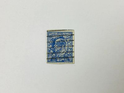 Лот: 23963715. Фото: 1. Вырезка с конверта. Король Эдуард... Марки