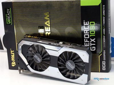 Лот: 10950407. Фото: 1. Palit gtx 1080 super jetstream. Видеокарты