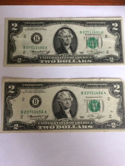 Лот: 18689423. Фото: 1. Набор 2x2 доллара США 1976 год... Америка