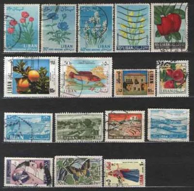Лот: 25887123. Фото: 1. Ливан 1961-73 авиа_007. Марки
