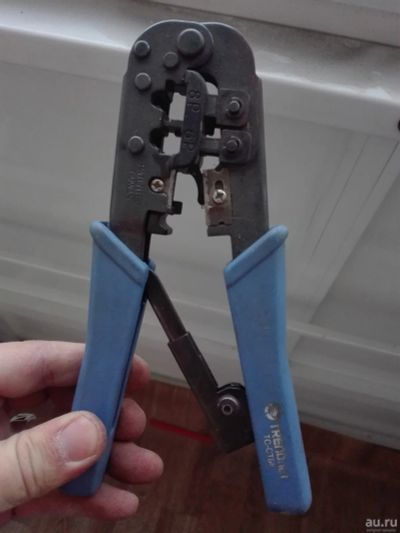 Лот: 13567437. Фото: 1. клещи обжим RJ-45 8P8C 6P6C RJ-11... Инструменты и оборудование