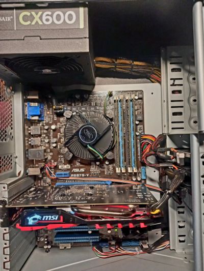 Лот: 19933551. Фото: 1. i5-3570K/32ГбDDR3/1050Ti/SSD720Гб... Компьютеры в сборе