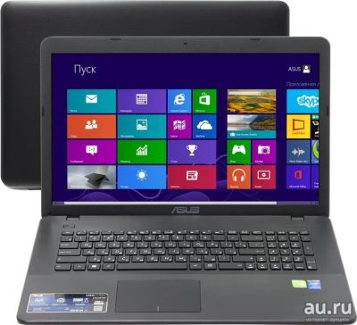 Лот: 8993184. Фото: 1. Игровой 17.3" Ноутбук Asus x751LB-TY070H... Ноутбуки