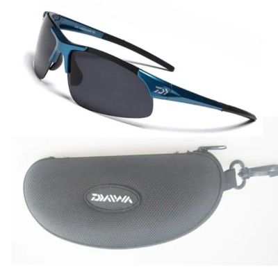 Лот: 10689460. Фото: 1. Daiwa поляризационные очки синяя... Очки солнцезащитные
