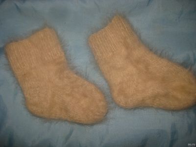 Лот: 17161195. Фото: 1. теплые пуховые носочки ( след... Чулочно-носочные изделия