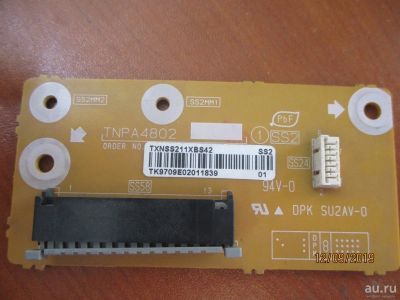 Лот: 14928331. Фото: 1. Panasonic P SS Board TNPA4802... Запчасти для телевизоров, видеотехники, аудиотехники