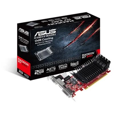 Лот: 5163315. Фото: 1. Видеокарта Asus R7 240 SL-2GD3-L. Видеокарты