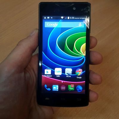 Лот: 11972086. Фото: 1. Смартфон Micromax D320. Состояние... Смартфоны