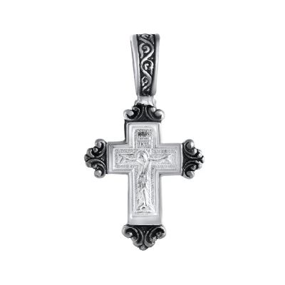 Лот: 23844726. Фото: 1. Крестик из серебра. Другое (ювелирные изделия, бижутерия, часы)