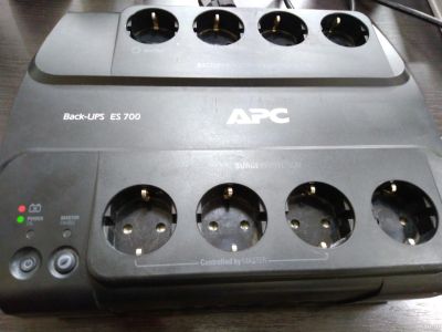 Лот: 13791039. Фото: 1. ИБП APC BE700G-RS. ИБП, аккумуляторы для ИБП