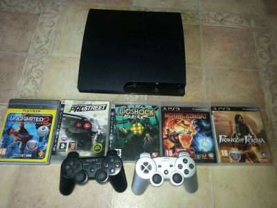 Лот: 5001207. Фото: 1. Прошитая Playstation 3 в отличном... Игровые приставки, консоли