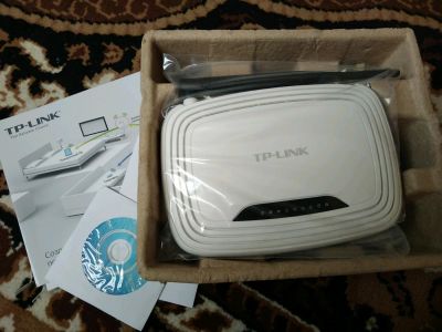 Лот: 11907307. Фото: 1. Маршрутизатор tp-link TL-WR740N... Маршрутизаторы (роутеры)