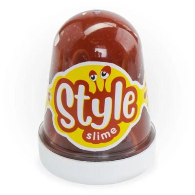 Лот: 16146302. Фото: 1. STYLE SLIME "Коричневый с ароматом... Другое (игрушки)