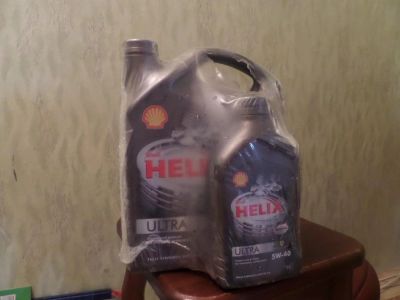 Лот: 8313409. Фото: 1. Масло моторное Shell Helix Ultra... Масла, жидкости