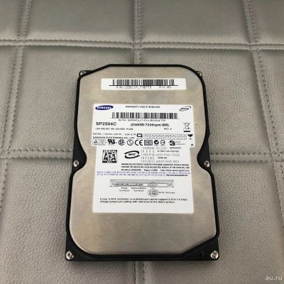 Лот: 17787192. Фото: 1. Жесткий диск 3,5” Samsung 250Gb... Жёсткие диски (HDD)