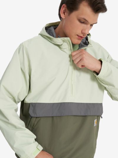 Лот: 22452389. Фото: 1. Ветровка мужская Carhartt, Зеленый. Другое (спортивная одежда)