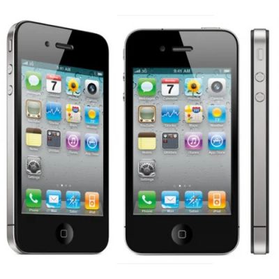 Лот: 5282583. Фото: 1. Смартфон Apple iPhone 4 черный... Смартфоны