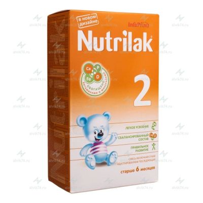 Лот: 9444343. Фото: 1. Смесь молочная Nutrilak 2 (старше... Детское питание