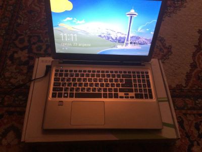 Лот: 4009751. Фото: 1. Продам ноутбук acer v5-551g 4ядра... Ноутбуки