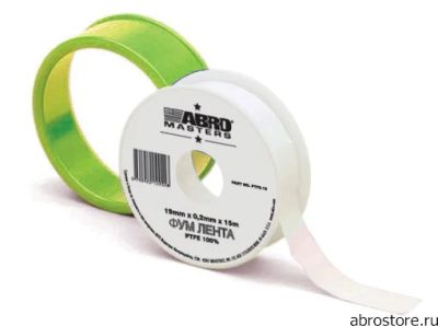 Лот: 8166846. Фото: 1. ABRO ptfe-12-r masters ФУМ лента... Расходные материалы, сменные насадки