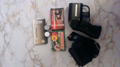 Лот: 11890944. Фото: 1. Травматическое оружие Оса. Газовое, травматическое оружие