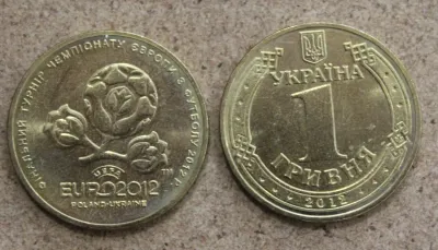 Лот: 22844072. Фото: 1. Украина 1 гривна 2012 года. Чемпионат... Страны СНГ и Балтии