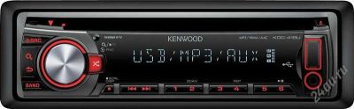 Лот: 1003161. Фото: 1. KENWOOD/Автомагнитола CD/MP3/KDC-415UR. Автомагнитолы
