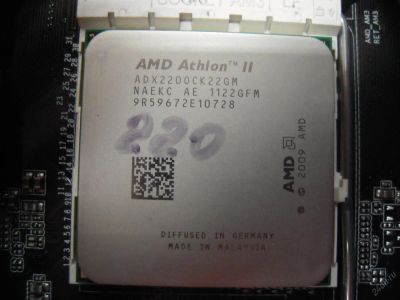 Лот: 5604782. Фото: 1. Процессор AM3 CPU Athlon 220... Процессоры