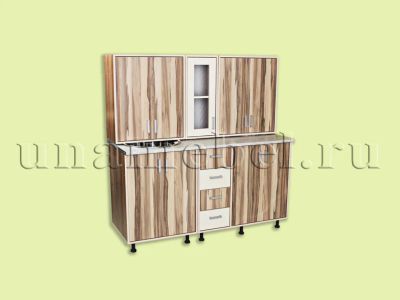 Лот: 7127713. Фото: 1. Кухня Вариант 1.5м(код 503) от... Кухонные гарнитуры