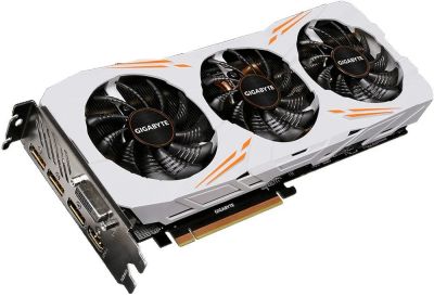 Лот: 15949047. Фото: 1. Видеокарта Nvidia Gigabyte GTX... Видеокарты