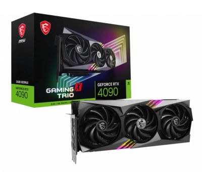 Лот: 19570113. Фото: 1. MSI GeForce RTX 4090 Gaming X... Видеокарты