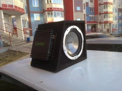 Лот: 1728459. Фото: 1. Булочка, Саб, Сабвуфер с усилом. Сабвуферы