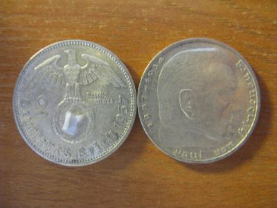 Лот: 11592320. Фото: 1. Германия 2 марки 1937 года. A... Германия и Австрия
